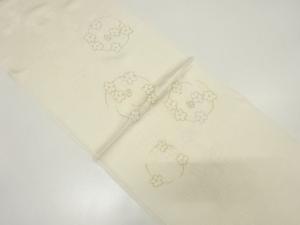 未使用品　正絹　帯揚げ